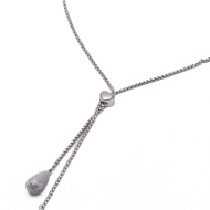 COLLAR ZO13886N PLATEADO Acero Inoxidable 2D48