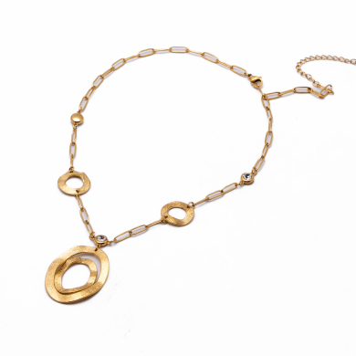 COLLAR ZO13356N DORADO Acero Inoxidable