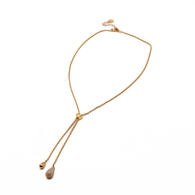 COLLAR ZO13886N DORADO Acero Inoxidable