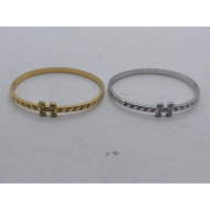 Brazalete Y01070 Plateado Acero Inoxidable