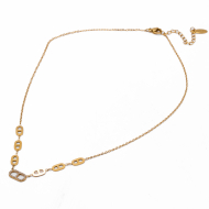 COLLAR ZO13339N DORADO Acero Inoxidable E18