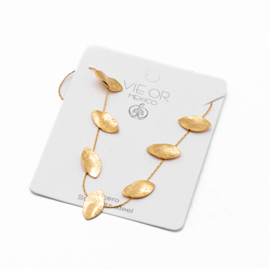 COLLAR ZO13469N DORADO Acero Inoxidable