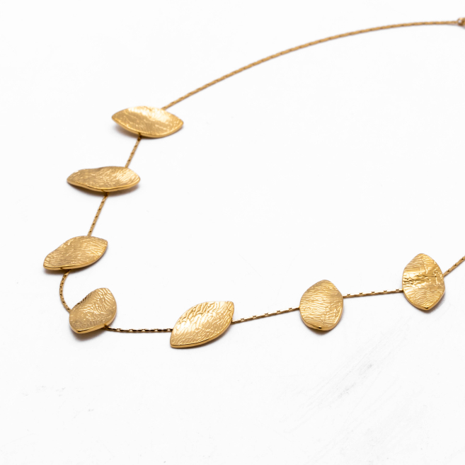 COLLAR ZO13469N DORADO Acero Inoxidable E19