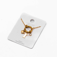 COLLAR COCN INICIAL ZO14056N DORADO T Acero Inoxidable E13