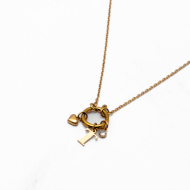 COLLAR COCN INICIAL ZO14056N DORADO T Acero Inoxidable E13
