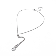 COLLAR ZO13403N PLATEADO Acero Inoxidable 2D52