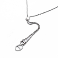 COLLAR ZO13403N PLATEADO Acero Inoxidable 2D52