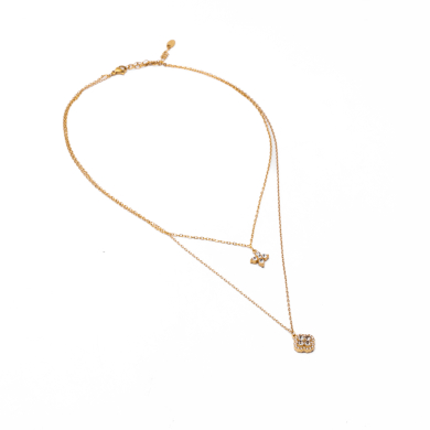 COLLAR ZO15126N DORADO Acero Inoxidable