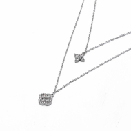 COLLAR ZO15126N PLATEADO Acero Inoxidable E45