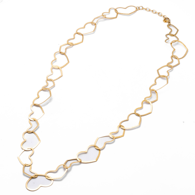 COLLAR ZO15155N DORADO Acero Inoxidable 2D59