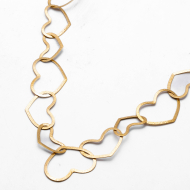COLLAR ZO15155N DORADO Acero Inoxidable 2D59