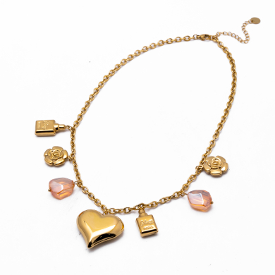 COLLAR ZO15224N DORADO Acero Inoxidable E34