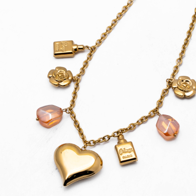 COLLAR ZO15224N DORADO Acero Inoxidable E34