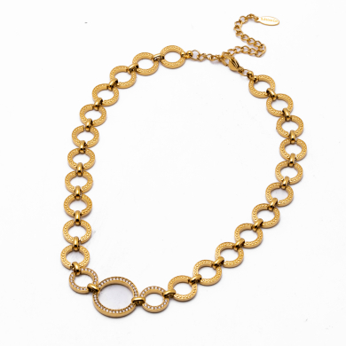 COLLAR ZO13531N DORADO Acero Inoxidable 2D27