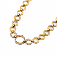 COLLAR ZO13531N DORADO Acero Inoxidable 2D27