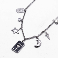 COLLAR ZO13411N PLATEADO Acero Inoxidable E34