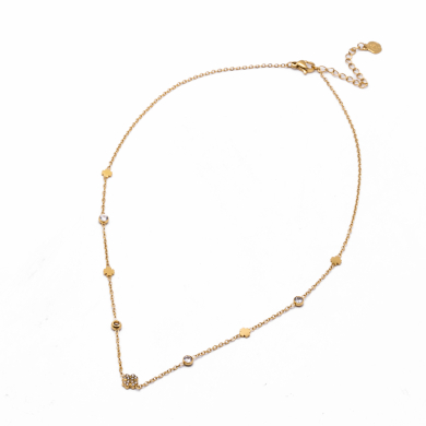 COLLAR ZO11657N DORADO Acero Inoxidable 2D44