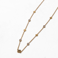 COLLAR ZO11657N DORADO Acero Inoxidable 2D44