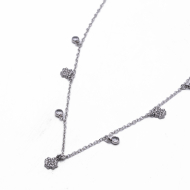 COLLAR ZO14921N PLATEADO Acero Inoxidable 2D23