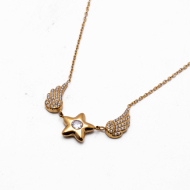 COLLAR ZO13413N DORADO Acero Inoxidable 2D17