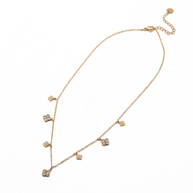 COLLAR ZO14962N DORADO Acero Inoxidable 2D22