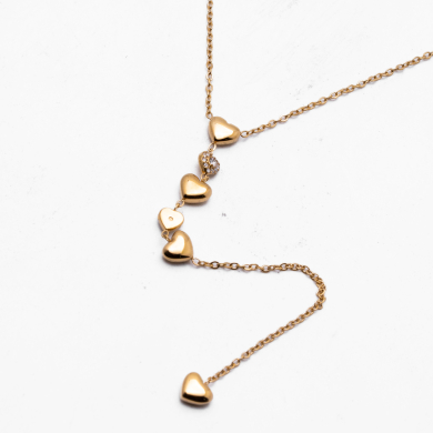 COLLAR ZO14963N DORADO Acero Inoxidable 2D13