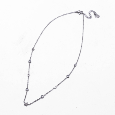 COLLAR ZO11659N PLATEADO Acero Inoxidable E32