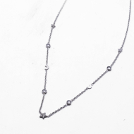 COLLAR ZO11659N PLATEADO Acero Inoxidable E32