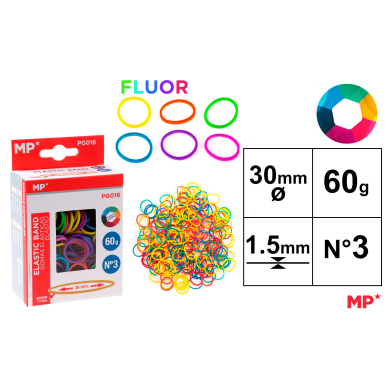 LIGAS COLOR FLUORESCENTE 60G - C43