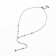COLLAR ZO13700N PLATEADO Acero Inoxidable 2D23