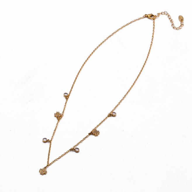 COLLAR ZO14921N DORADO Acero Inoxidable 2D23