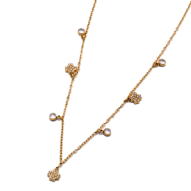 COLLAR ZO14921N DORADO Acero Inoxidable 2D23
