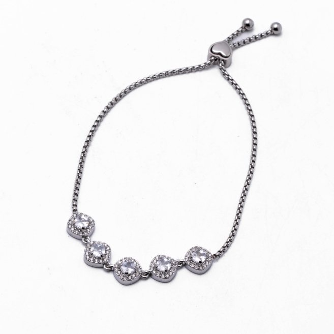 PULSERA ZO13980B PLATEADO Acero Inoxidable 2C25