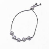 PULSERA ZO13980B PLATEADO Acero Inoxidable 2C25