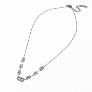 COLLAR ZO13339N PLATEADO Acero Inoxidable E18