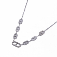 COLLAR ZO13339N PLATEADO Acero Inoxidable E18