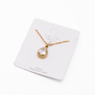 COLLAR ZO10798N250 DORADO Acero Inoxidable 2D21