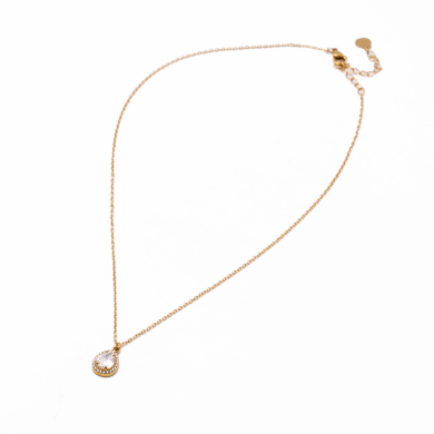 COLLAR ZO10798N250 DORADO Acero Inoxidable 2D21