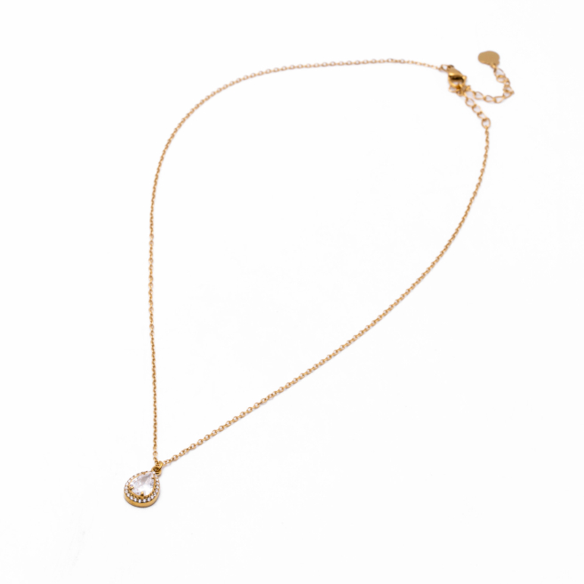 COLLAR ZO10798N250 DORADO Acero Inoxidable 2D21