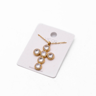 COLLAR ZO13837N DORADO Acero Inoxidable E11