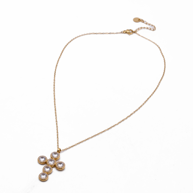 COLLAR ZO13837N DORADO Acero Inoxidable E11