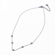 COLLAR ZO13692N PLATEADO Acero Inoxidable E26