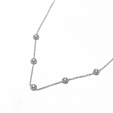 COLLAR ZO13692N PLATEADO Acero Inoxidable E26