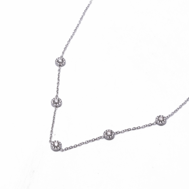 COLLAR ZO13692N PLATEADO Acero Inoxidable E26