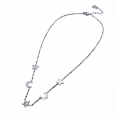 COLLAR ZO11667N PLATEADO Acero Inoxidable E31