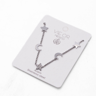 COLLAR ZO11667N PLATEADO Acero Inoxidable E31