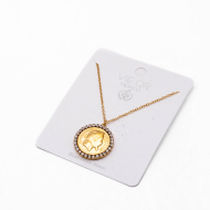COLLAR ZO13439N DORADO Acero Inoxidable E28