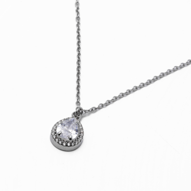 COLLAR ZO10798N250 PLATEADO Acero Inoxidable 2D21