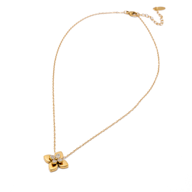COLLAR ZO13415N DORADO Acero Inoxidable 2D31