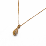 COLLAR ZO13512N DORADO Acero Inoxidable E29